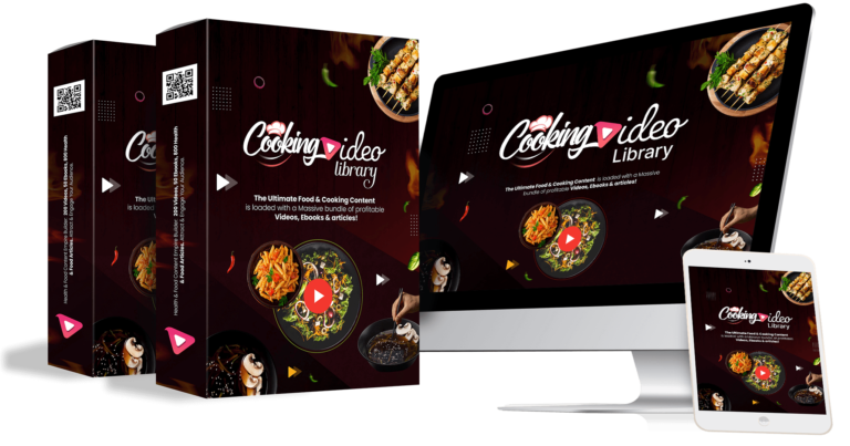 Cooking Video Library with Unrestricted PLR information